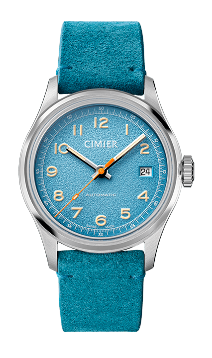 CIMIER 47° North River Blue 官网腕表图片